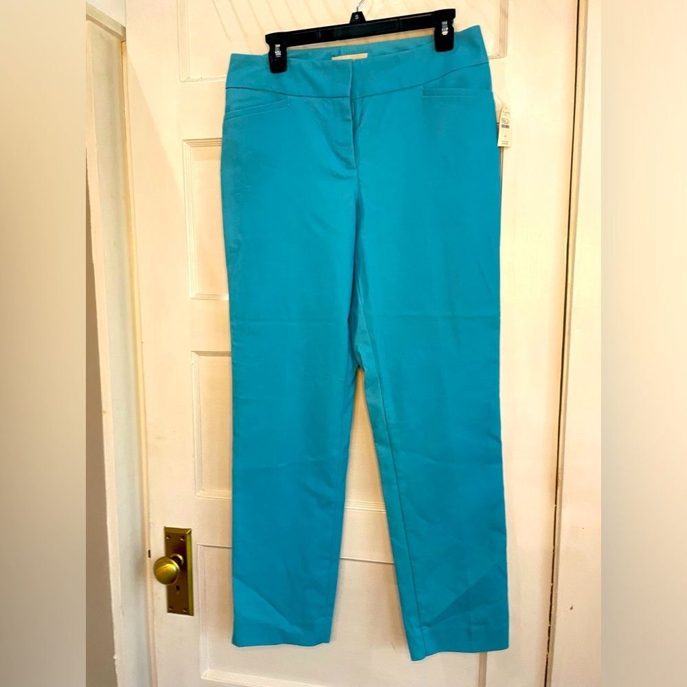 Talbots Spring Blue Pants Trousers NWT Size 8 Perfect for spring! 🌸🌷🌸